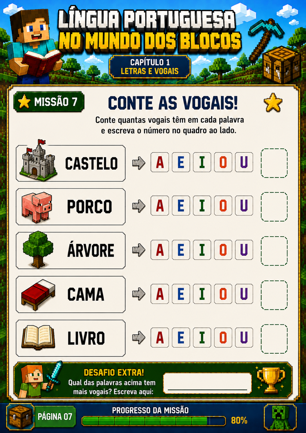 Atividade — Desafios de Contagem