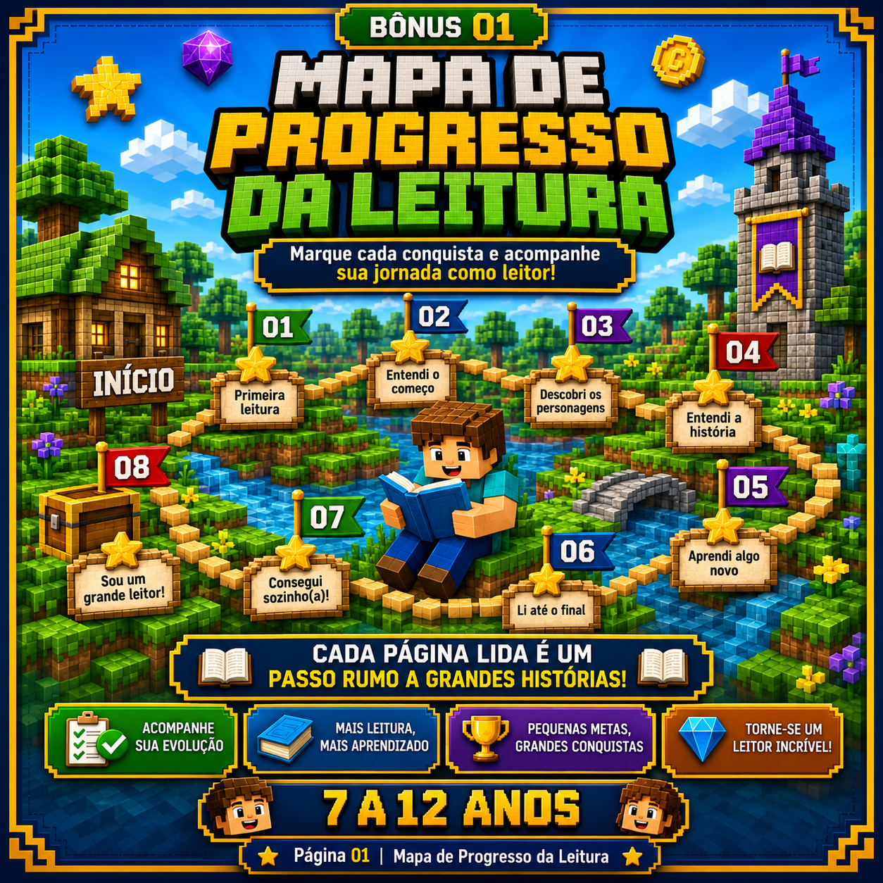 Bônus 01 — Mapa de Progresso Matemático
