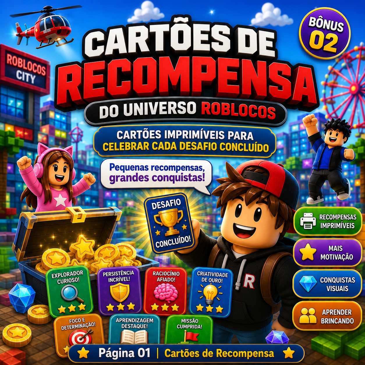 Bônus 02 — Cartões de Recompensa Temáticos